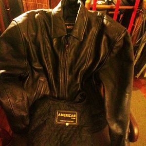 American top bikers jacket with  thermal lineing